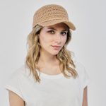 cappello con visiera donna
