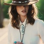 cappello cowboy donna