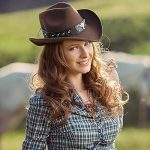 cappello cowboy donna